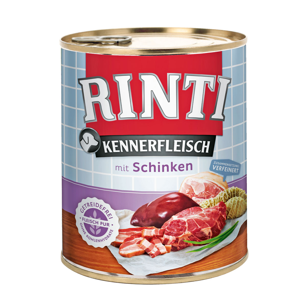 Rinti  Dose Kennerfleisch Schinken 800g Bild 2