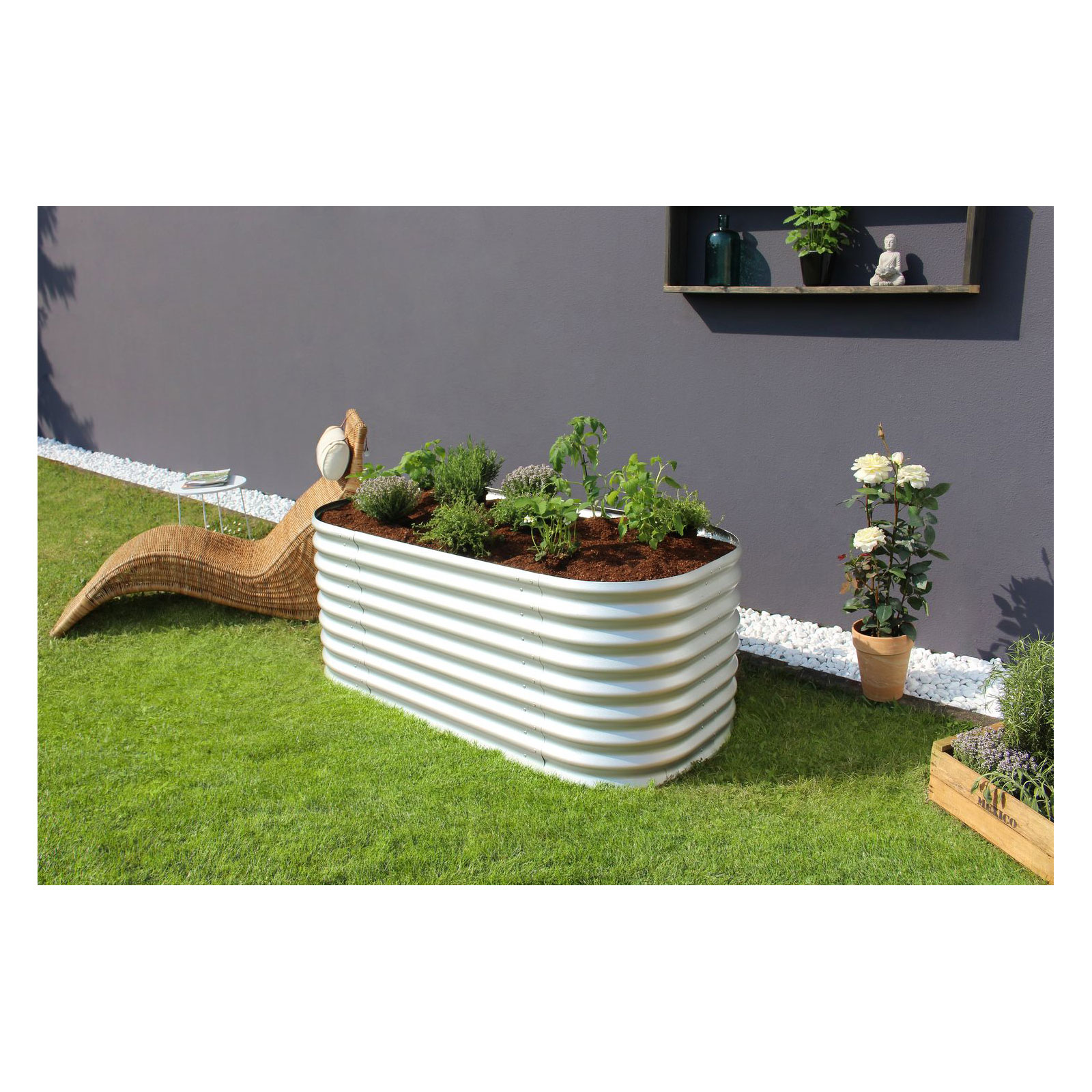 Vitavia Hochbeet Terra 630 blank Bild 2