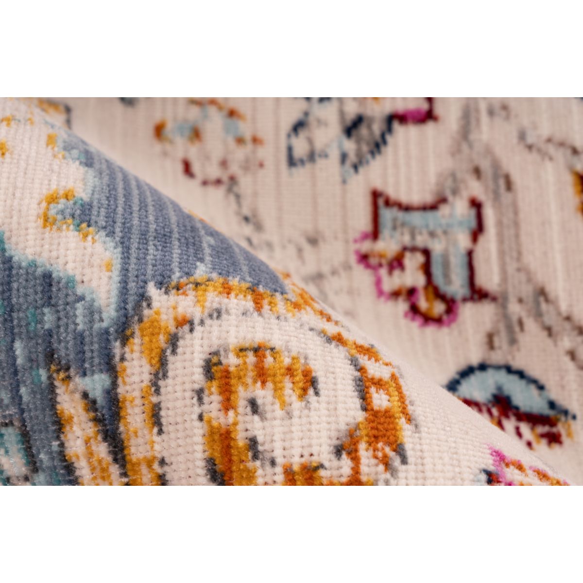 Anouk 1025 Weiß / Blau 80cm x 150cm Bild 3