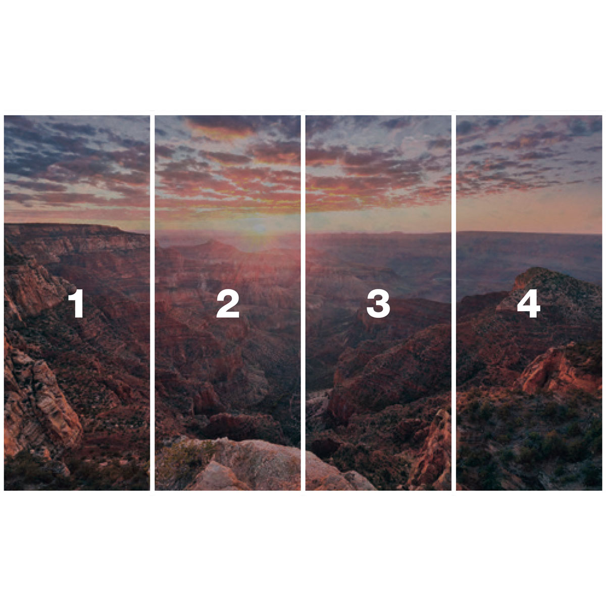 Komar  Vlies Fototapete The Canyon 400x250 cm Bild 3