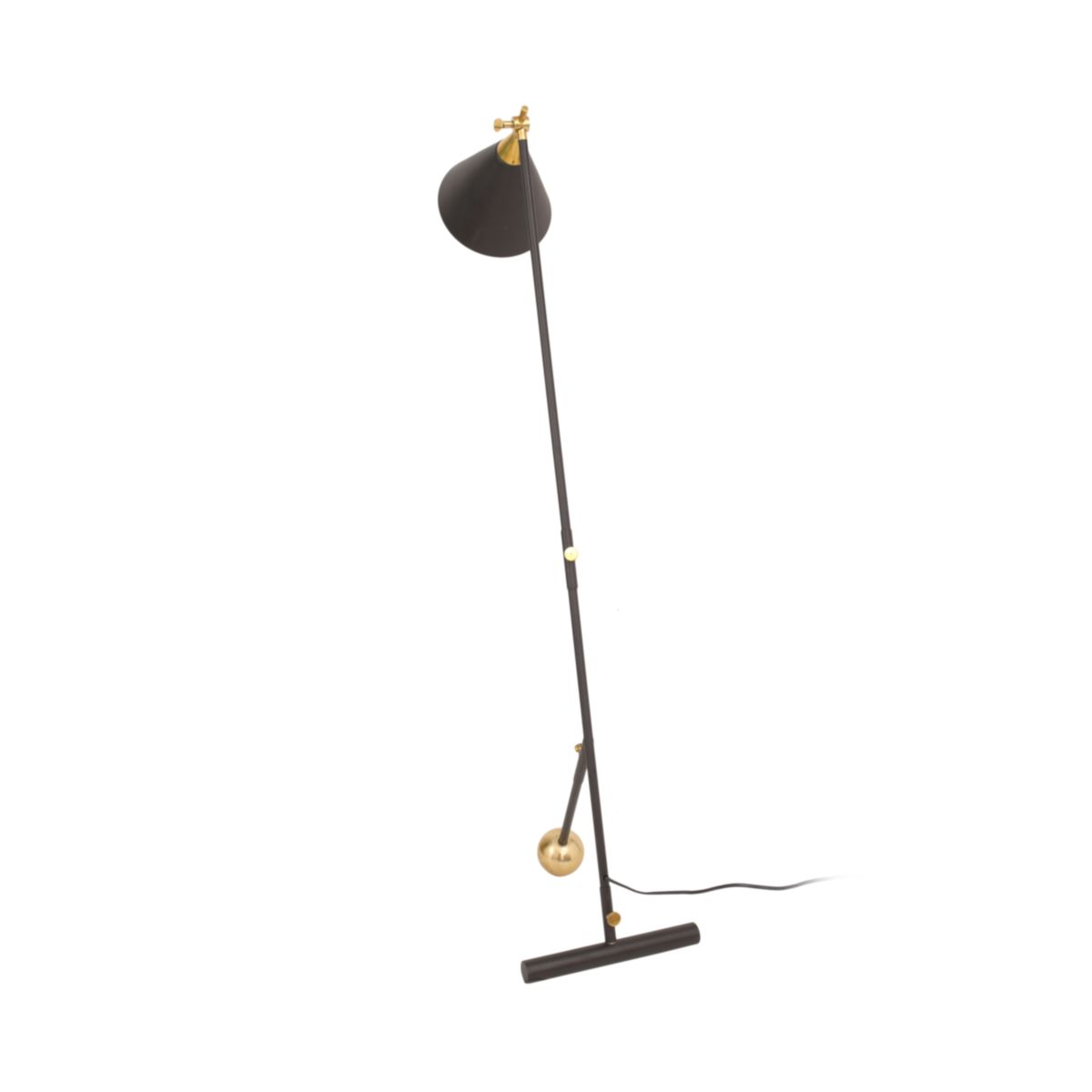 Stehlampe Celeste 225 schwarz gold Bild 2