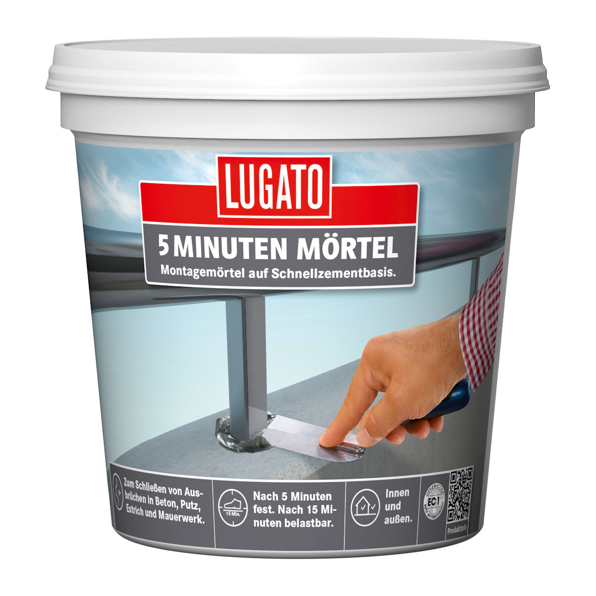 Lugato 5-Minuten-Mörtel 1 kg