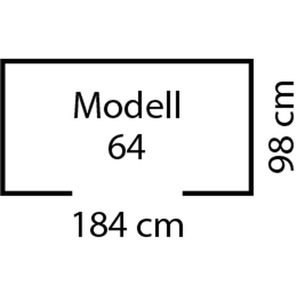 Pergart Gerätehaus Köln II 1,8m² weiß Bild 7