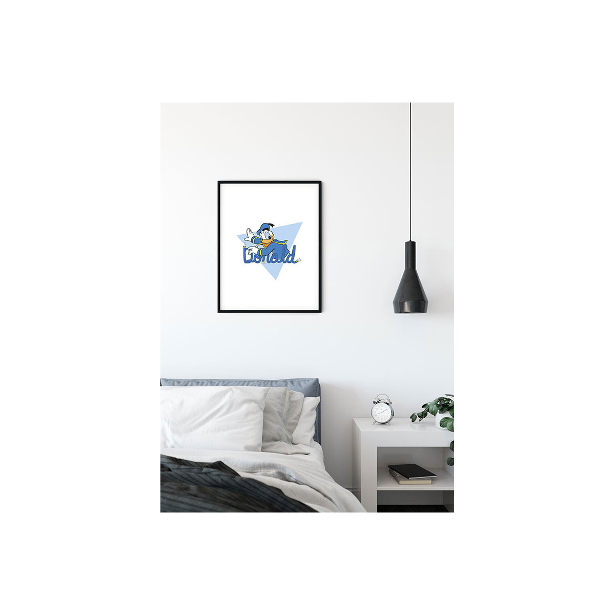 Komar  Wandbild Donald Duck Triangle 30x40 cm Bild 3