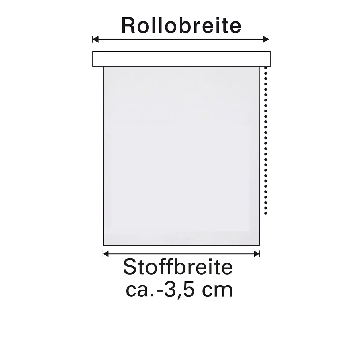 Gardinia  Thermo-Rollo crema 122x160 cm Bild 3