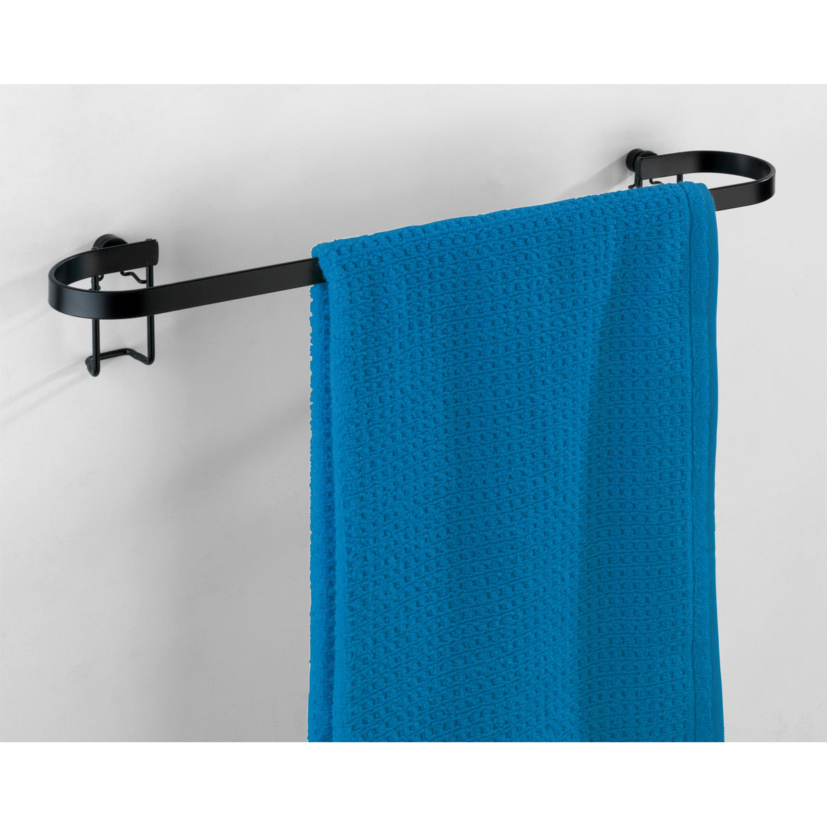 Wenko  Handtuchstange Classic Plus Black mit hochwertigem Rostschutz Bild 7