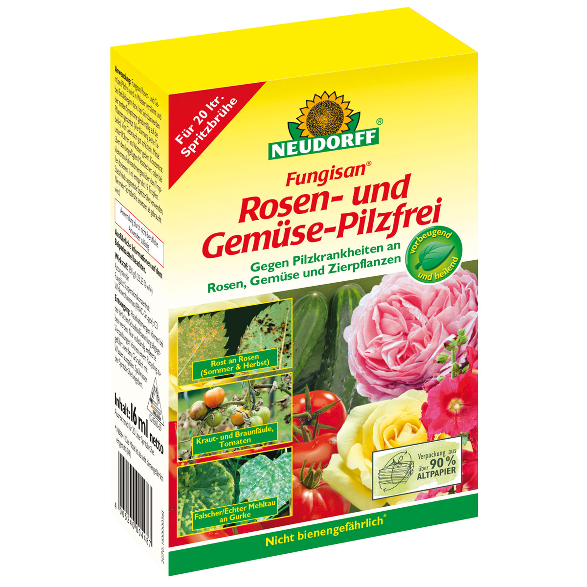 Neudorff Rosen- und Gemüse-Pilzfrei Fungisan 16 ml