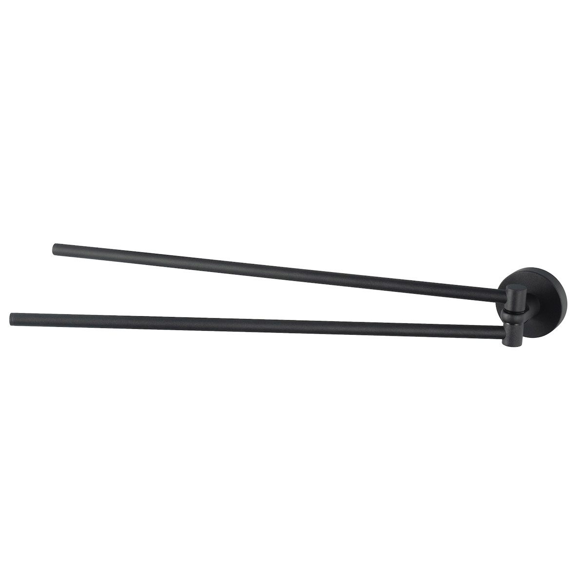 Haceka  Kosmos Handtuchhalter Doppelt Schaukel schwarz 46 cm Bild 2