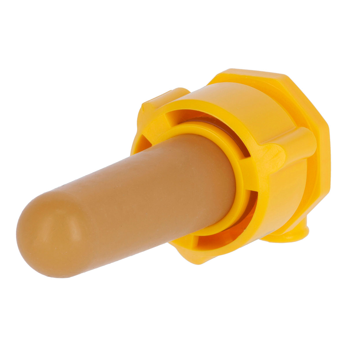 Hygieneventil mit Latexsauger gelb Bild 1