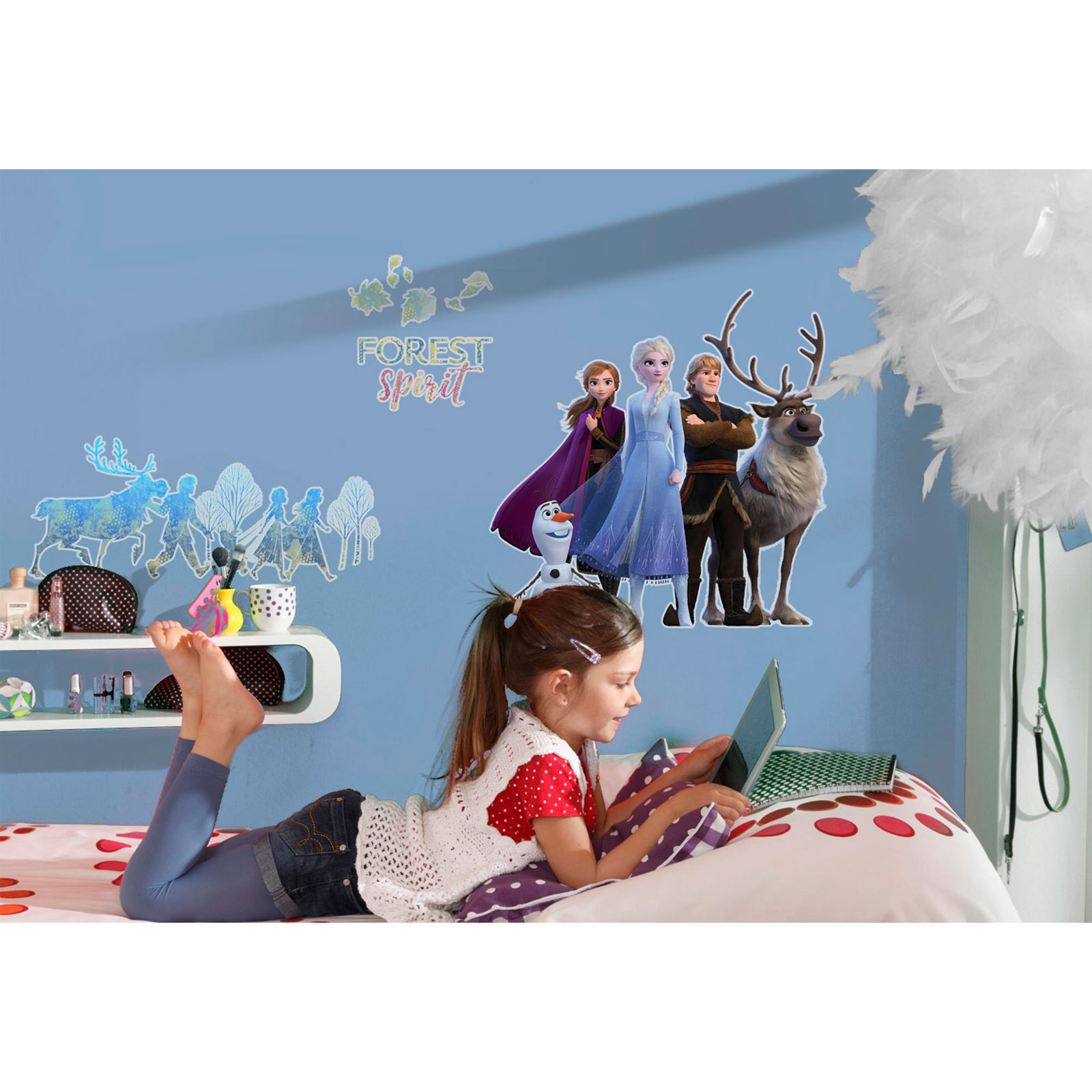 Komar  Wandtattoo Frozen 2 Forest Spirit 50x70 cm