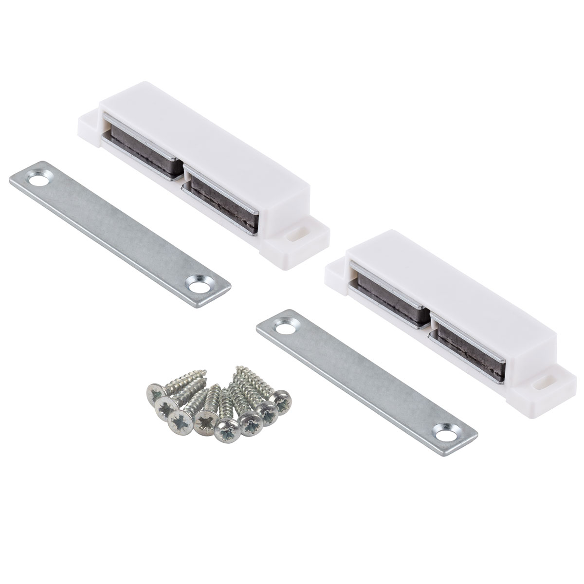 Suki Magnetschnäpper starre Gegenplatte weiß 2 Stück Bild 3