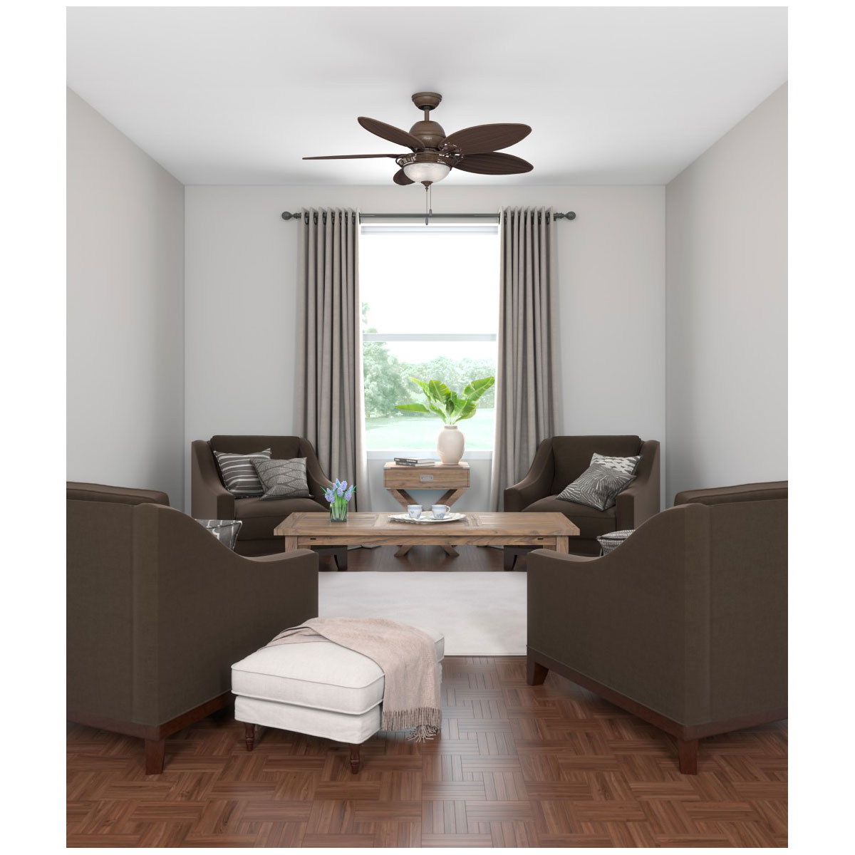 Hunter Fan Hunter Deckenenventilator Caribbean Breeze 137 cm bronze Bild 8