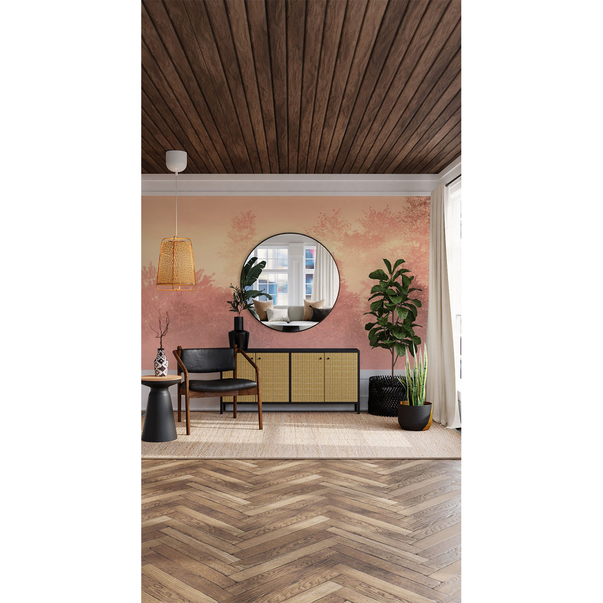 Komar  Vlies Fototapete Heartwood 400x250 cm Bild 10