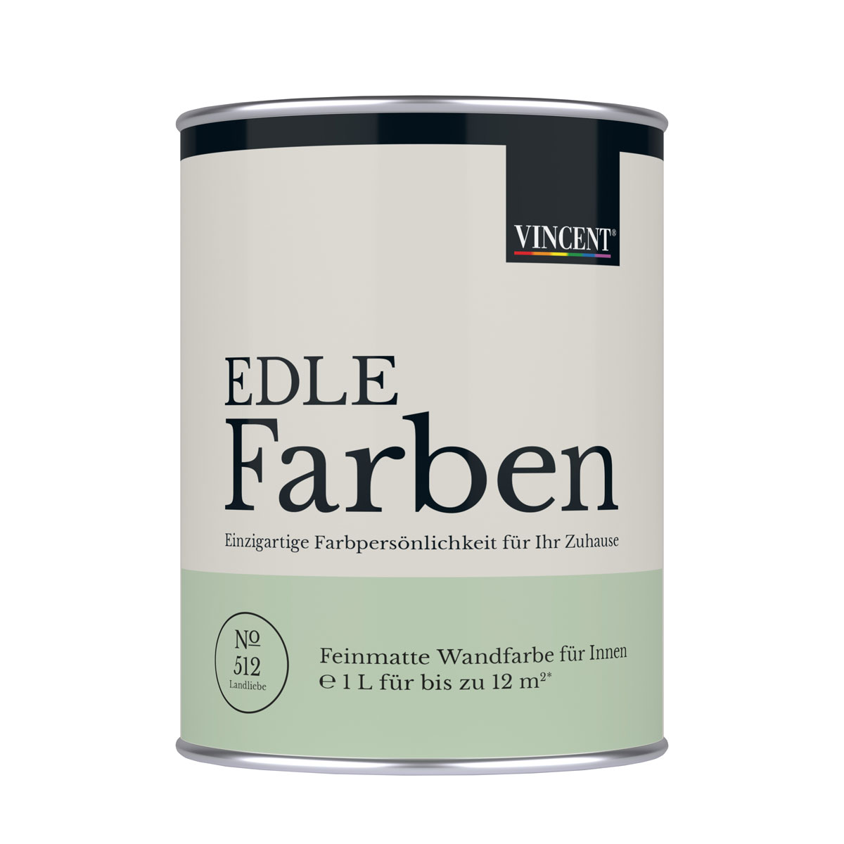 Vincent  Wandfarbe EDLE Farben Landliebe matt 1,0 L