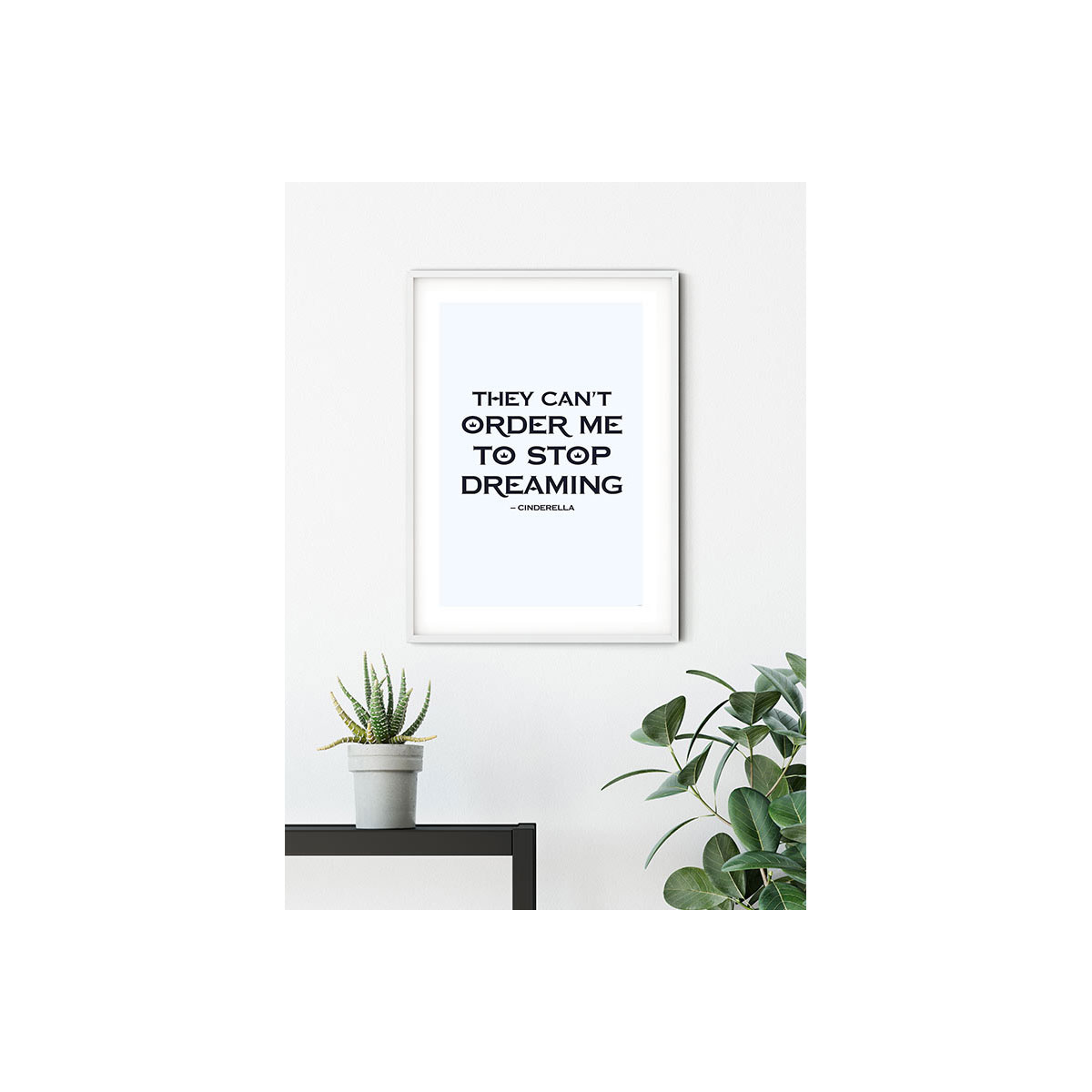 Komar  Wandbild Cinderella Quote 50x70 cm Bild 5