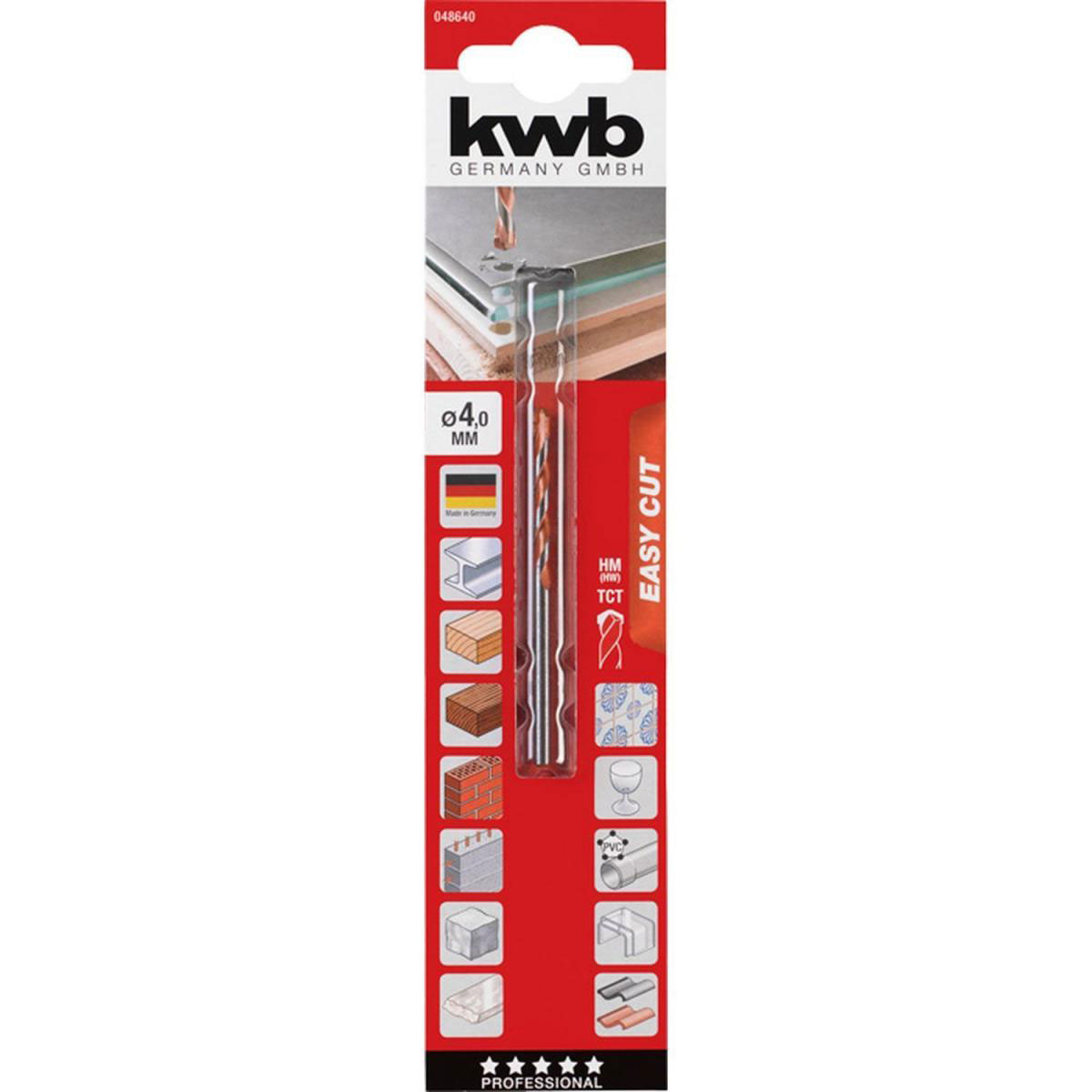 kwb  Allzweckbohrer Easy Cut Durchmesser 40 mm Bild 2