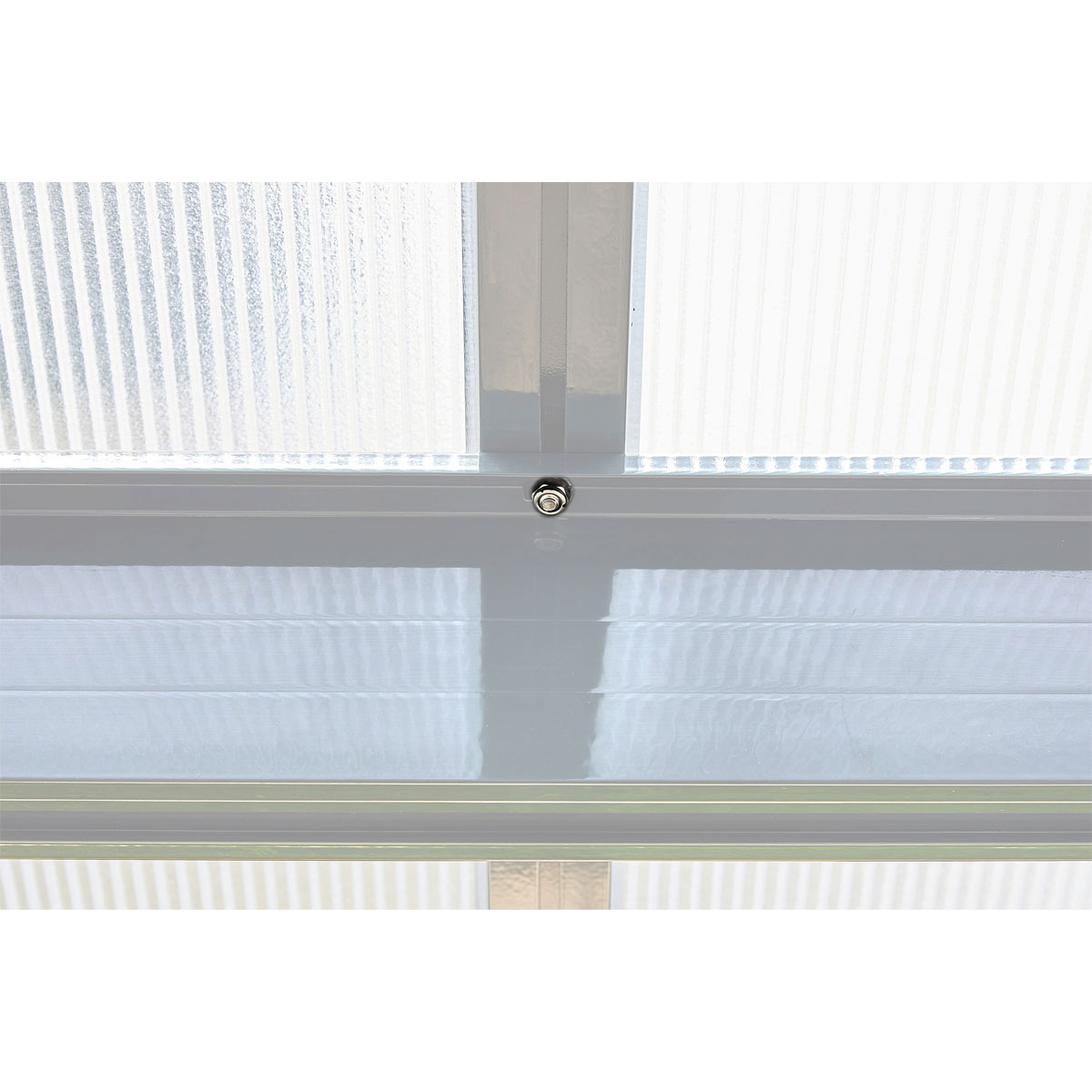 gutta Terrassenüberdachung Standard weiß 3,06 x 3,06 m Bild 6