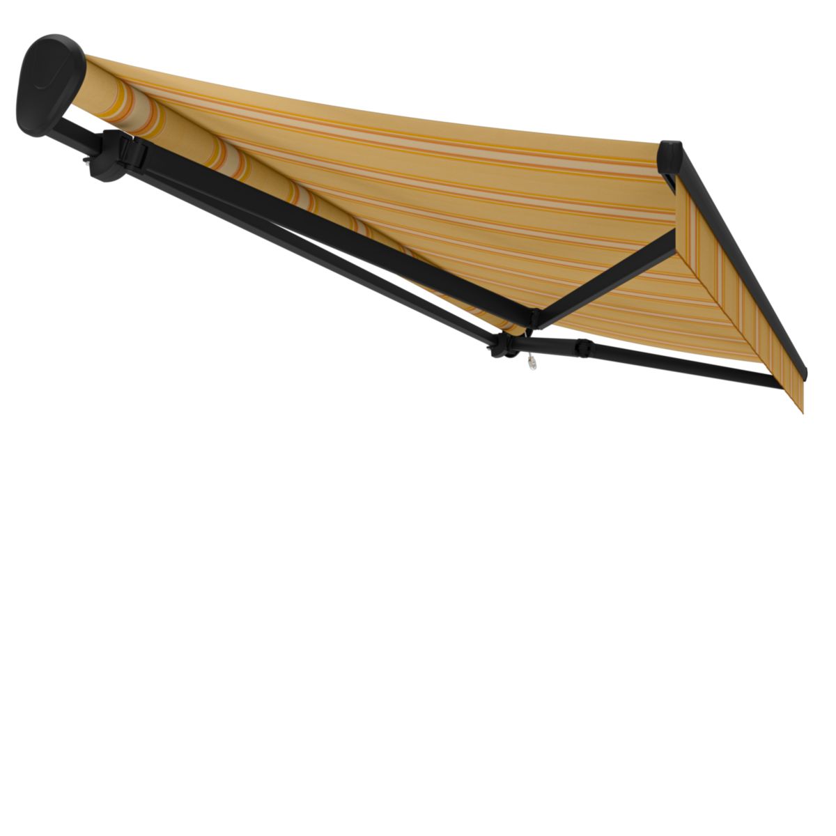 Durabil Gelenkarmmarkise Passat anthrazit 350x250 cm, Design Moring Fog Bild 4