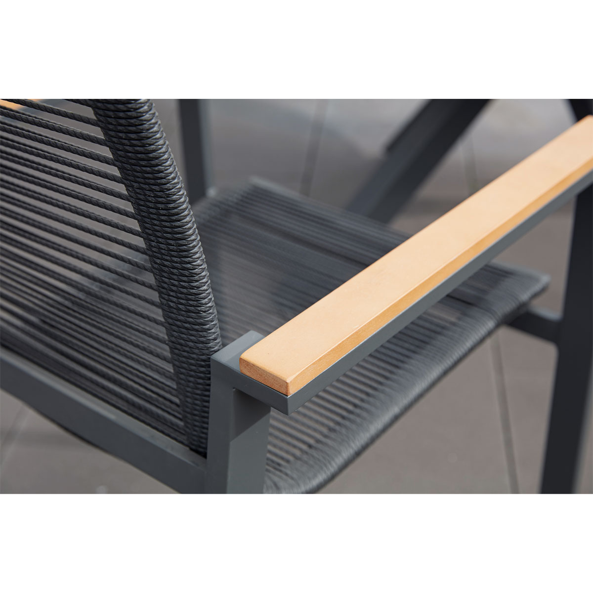 Haveson Stapelsessel Rondo grau Bild 7