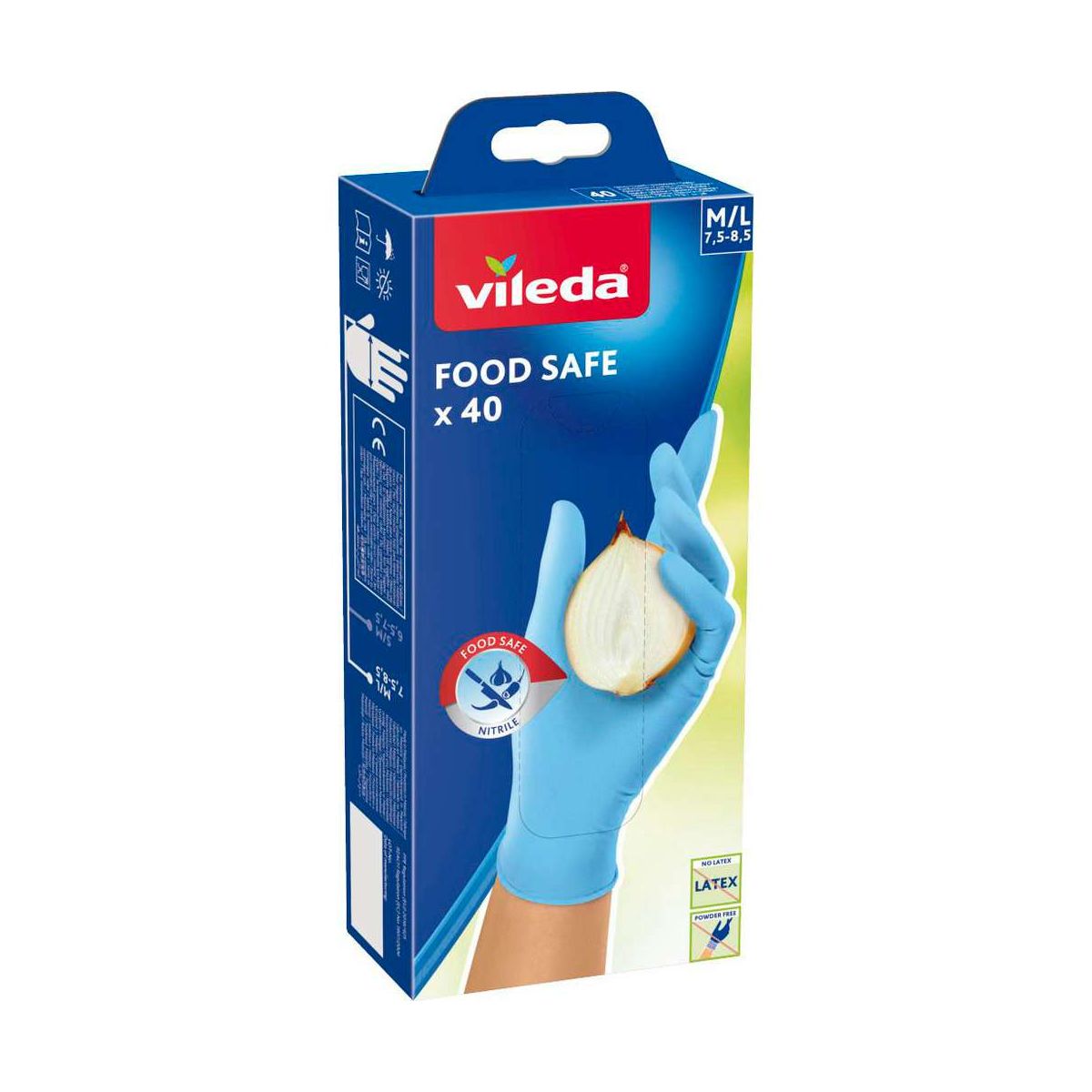 Vileda Food Safe 40 M/L Einmalhandschuhe