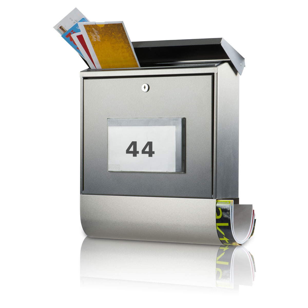 Burg Wächter Briefkasten Malaga silber