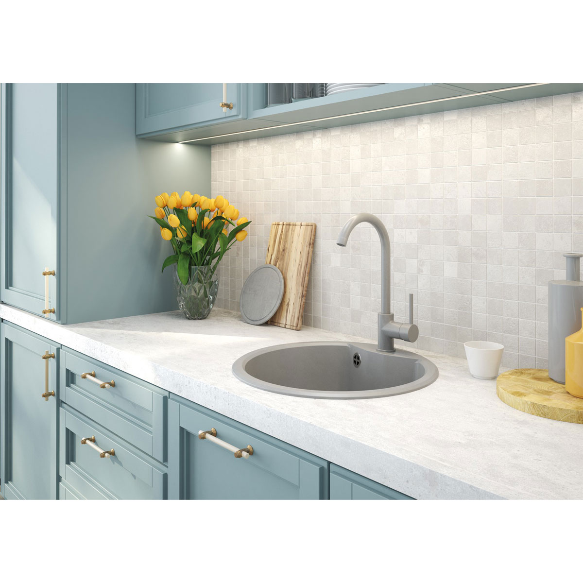 deante  Spültischarmatur MILIN grau Bild 2