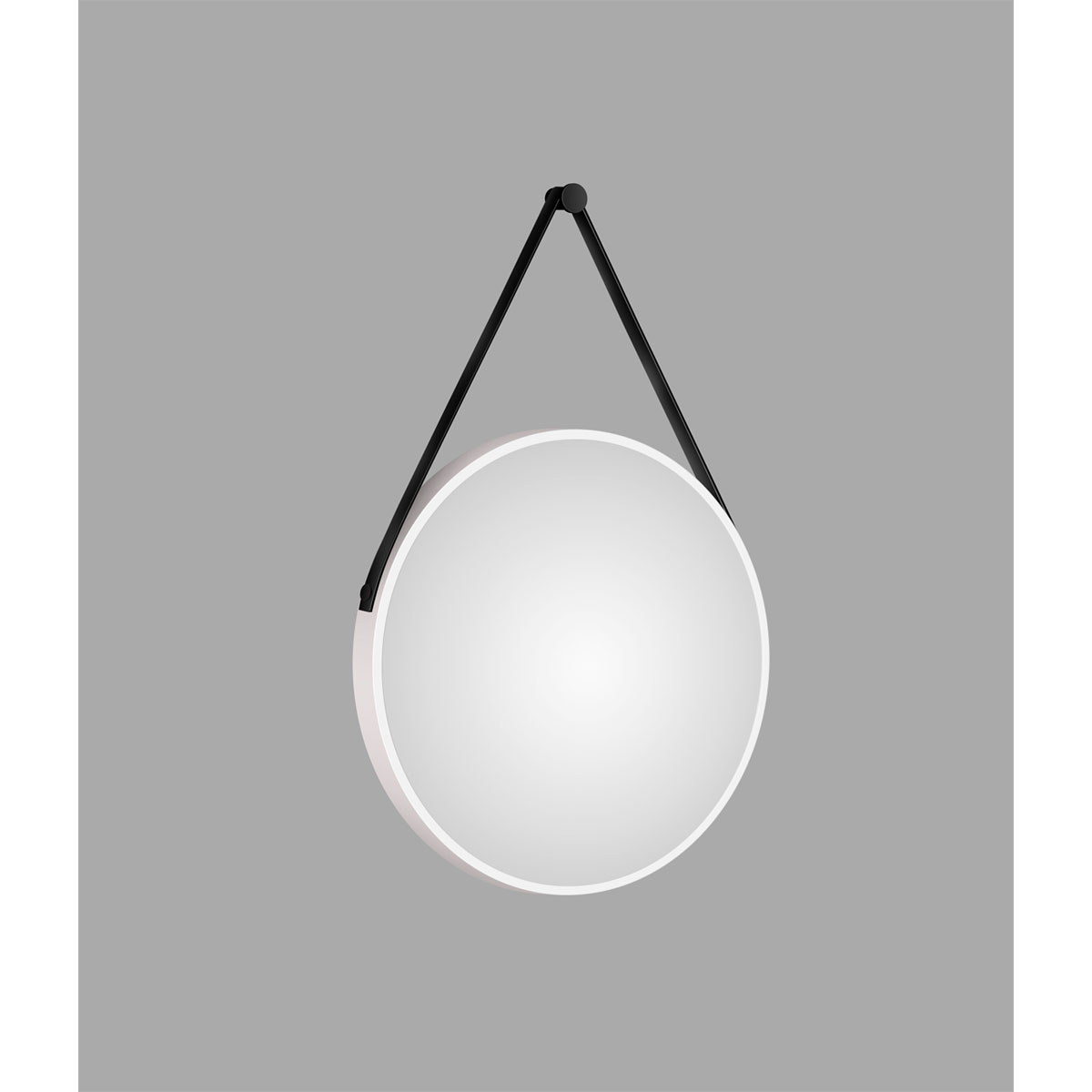 DSK  Design Spiegel Silber Coiffeur White Dm 50 cm