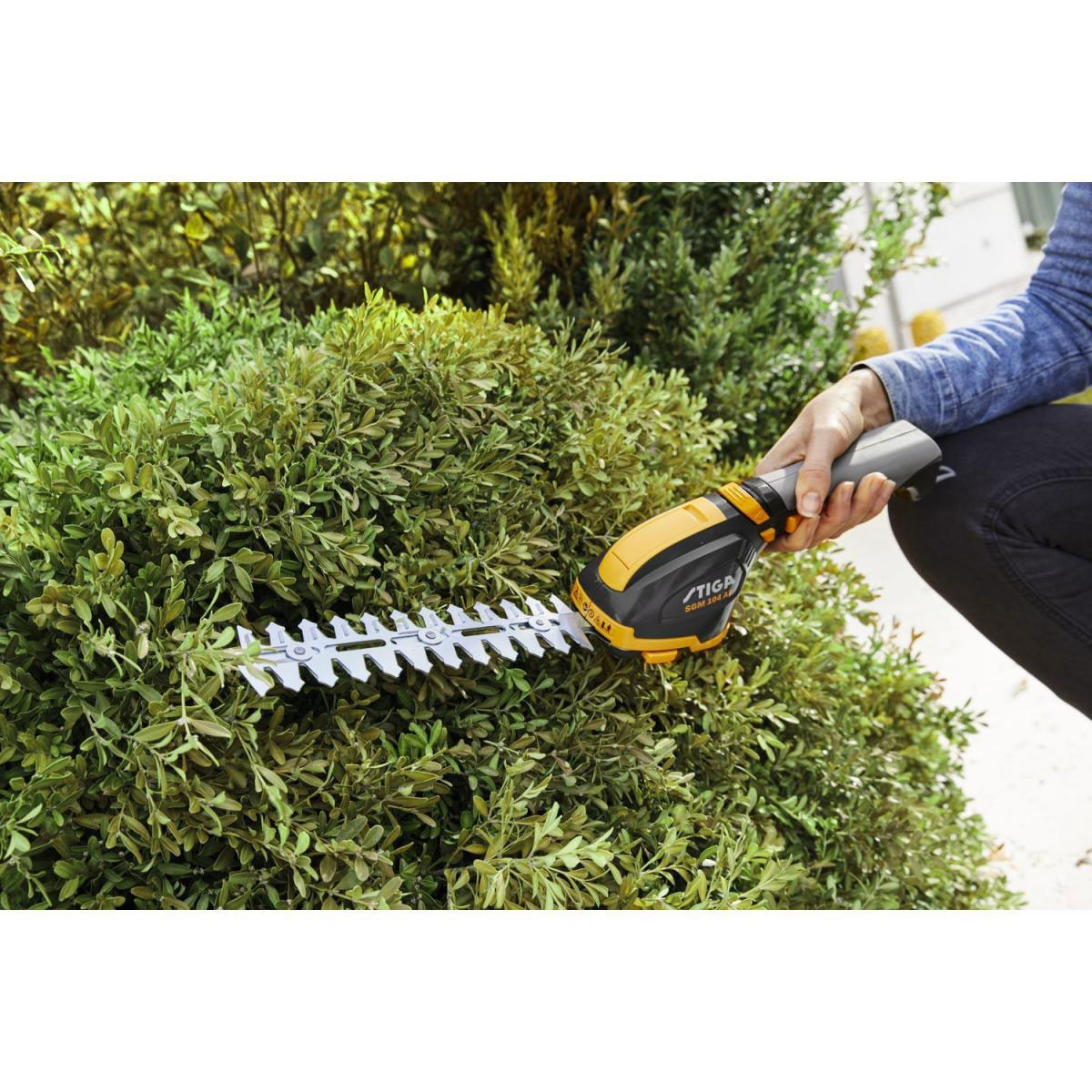 Stiga Akku-Gras- und Strauchschere-Set SGM 104 AE 5-teilig Bild 8