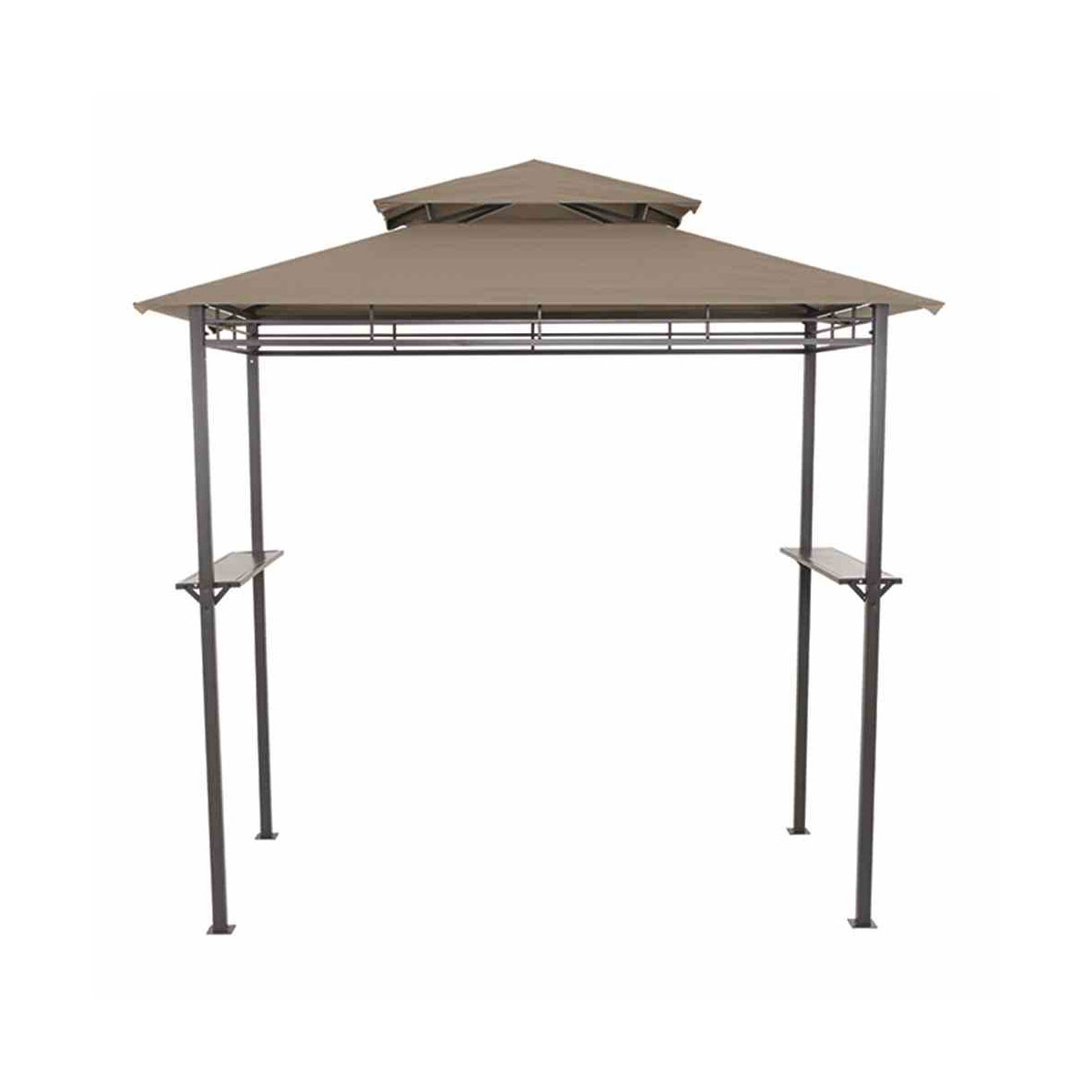 Siena Garden Pavillon „BBQ“, 244x127x248 cm, taupe Bild 1