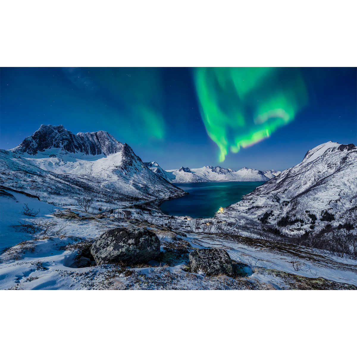 Komar  Vlies Fototapete I LOVE Norway 400x250 cm Bild 2