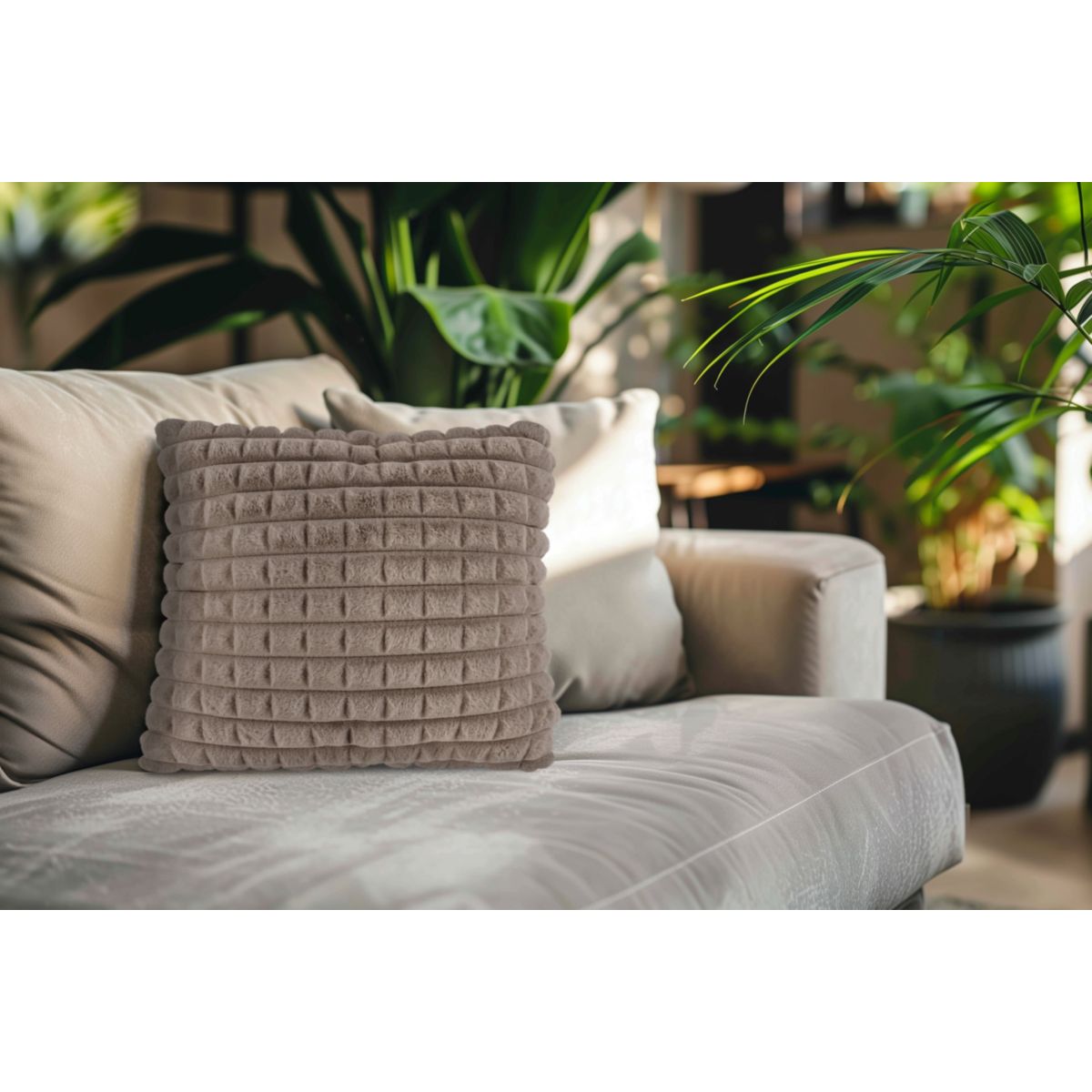 Dekokissen Cloud Lagoon 125 taupe Bild 3