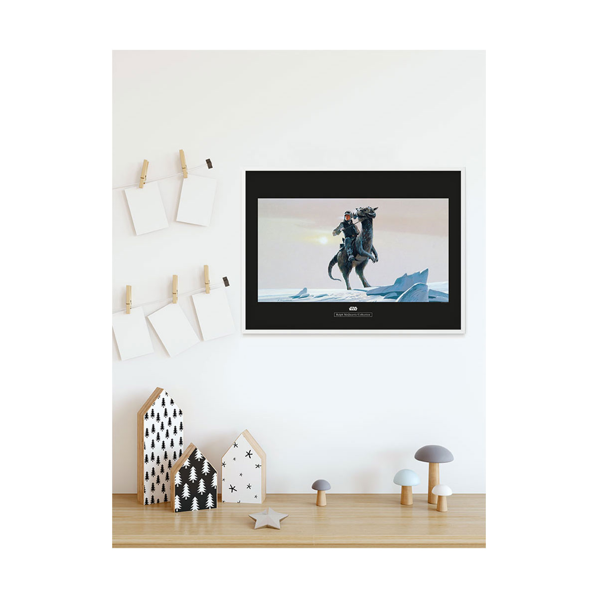 Komar  Wandbild Star Wars Classic Hoth Tauntaun 70x50 cm Bild 5