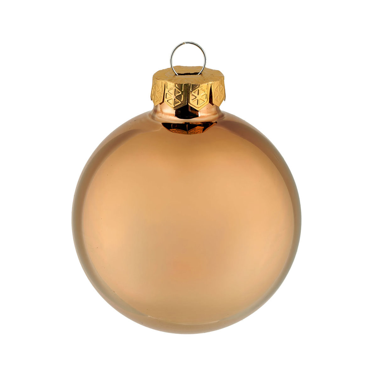 Ambientis Glaskugeln 6 cm braun champagner Mix Bild 6