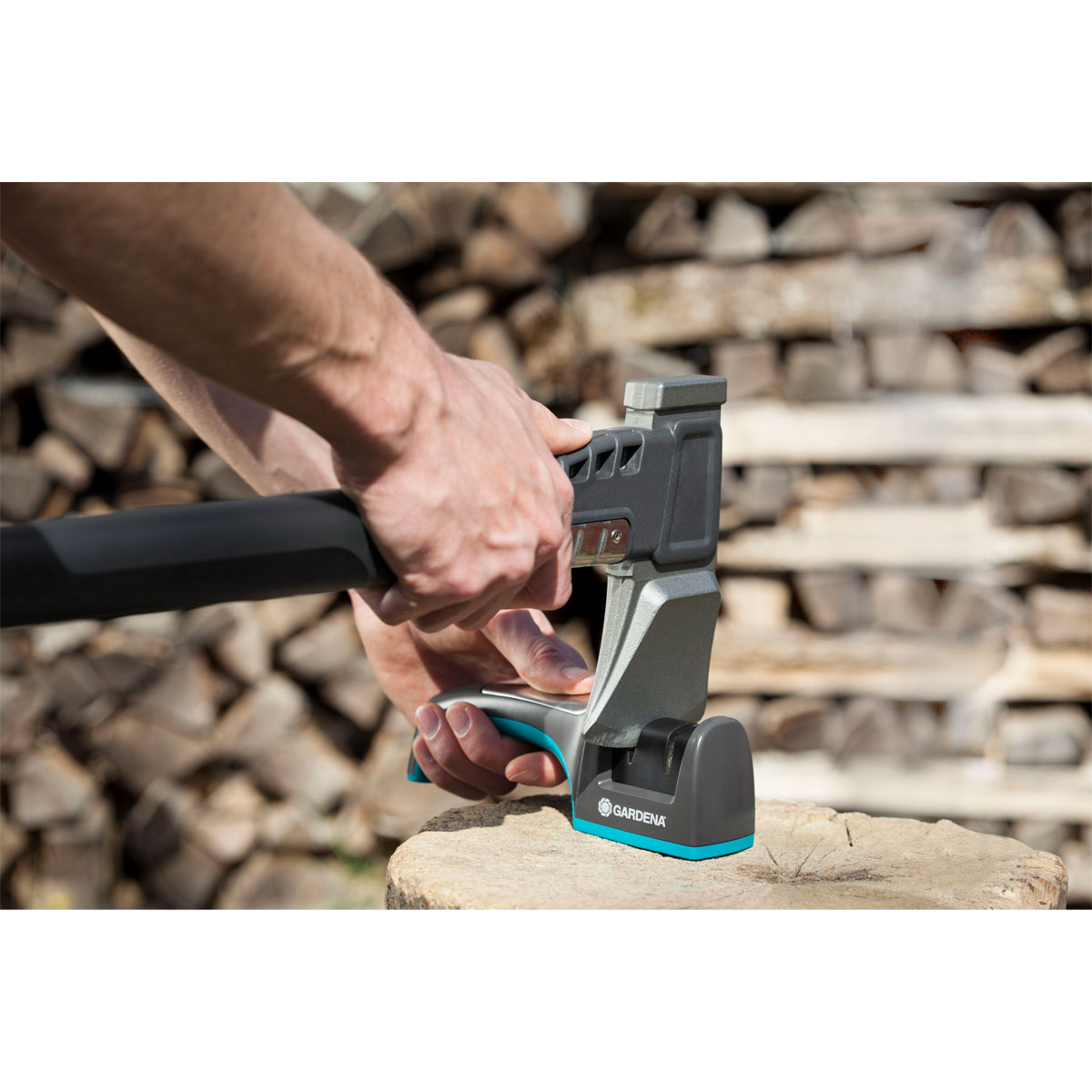 Gardena  Axt- und Messerschärfer schwarz Bild 2