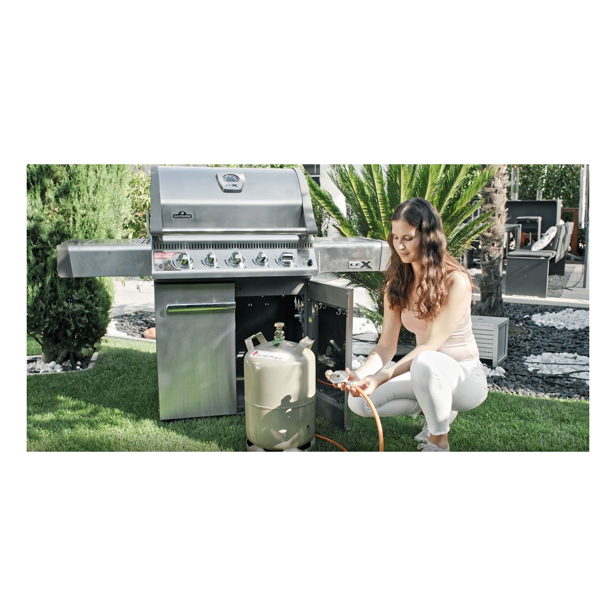 CFH Druckregler DR 117 50 mbar 1/4 Zoll links Bild 3