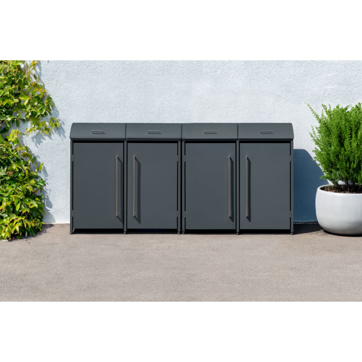 Westmann Mülltonnenbox Moderna 4 4x 240 L 83x278x135 cm