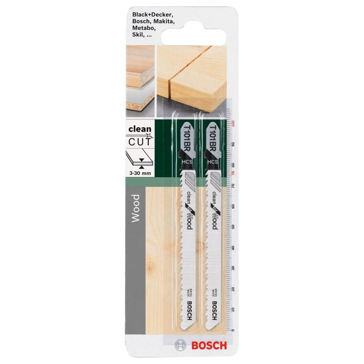 Bosch  DIY Stichsägeblatt T 101BR HCS 2 Stück Bild 2