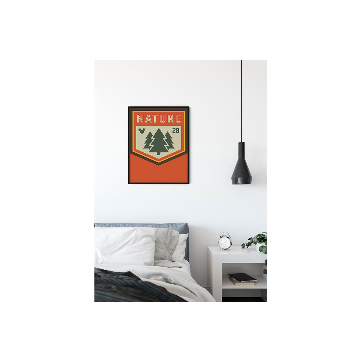 Komar  Wandbild Mickey Mouse Nature 30x40 cm Bild 3