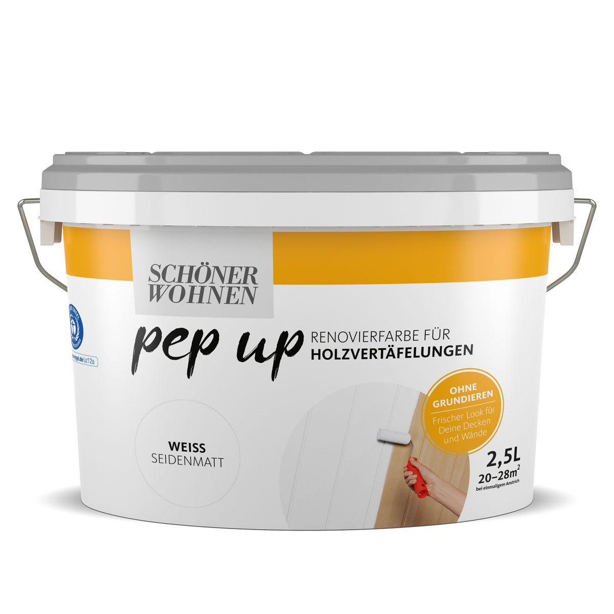 Schöner Wohnen Farbe pep up Versiegelung seidenmatt 1 L