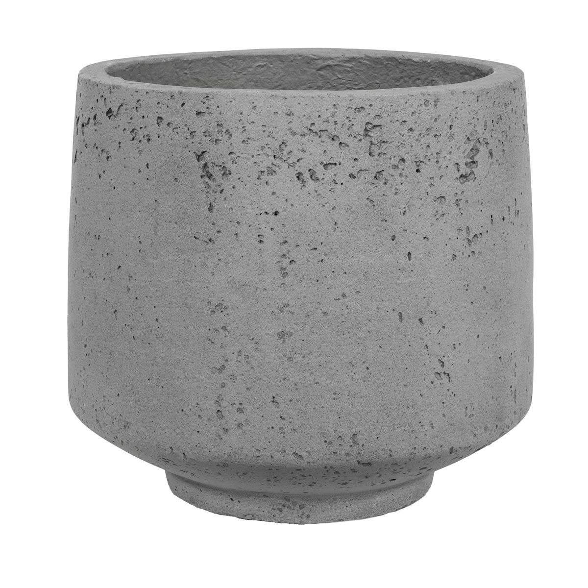 Haveson Pflanztopf PORES grau 32 x 32 x 29 cm Bild 2