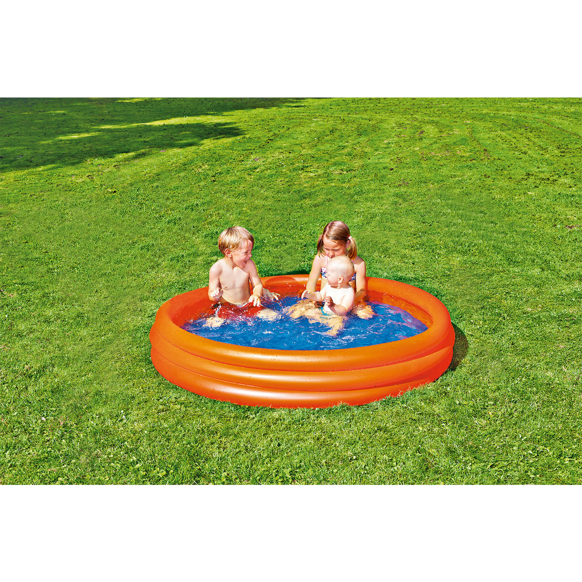 Planschbecken Uni Durchmesser 122 x 23 cm Bild 2