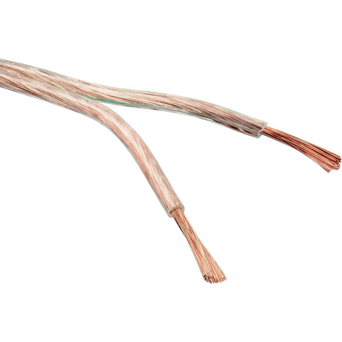 Schwaiger Audio-Lautsprecherkabel 25 m transparent 2x 2,5 mm²