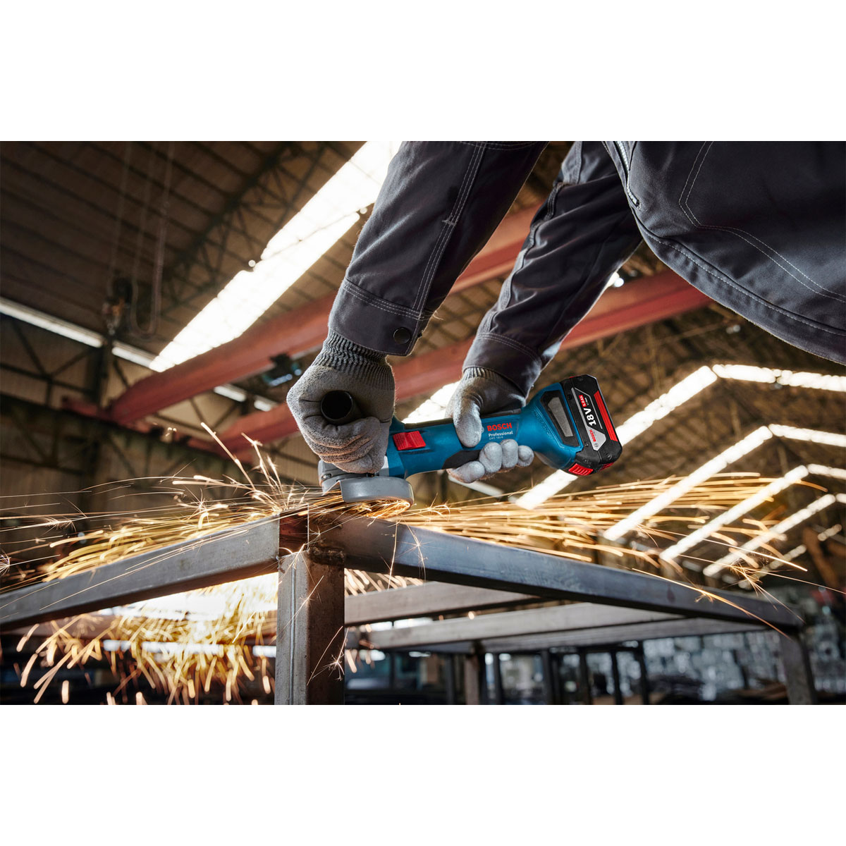 Bosch Professional Akku WInkelschleifer GWS 18V-8 Bild 9