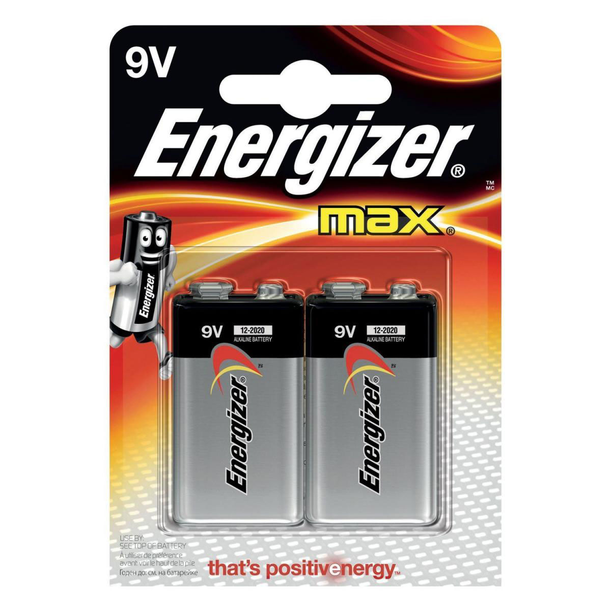 E-Block-Batterie Max Alkaline 2 Stück