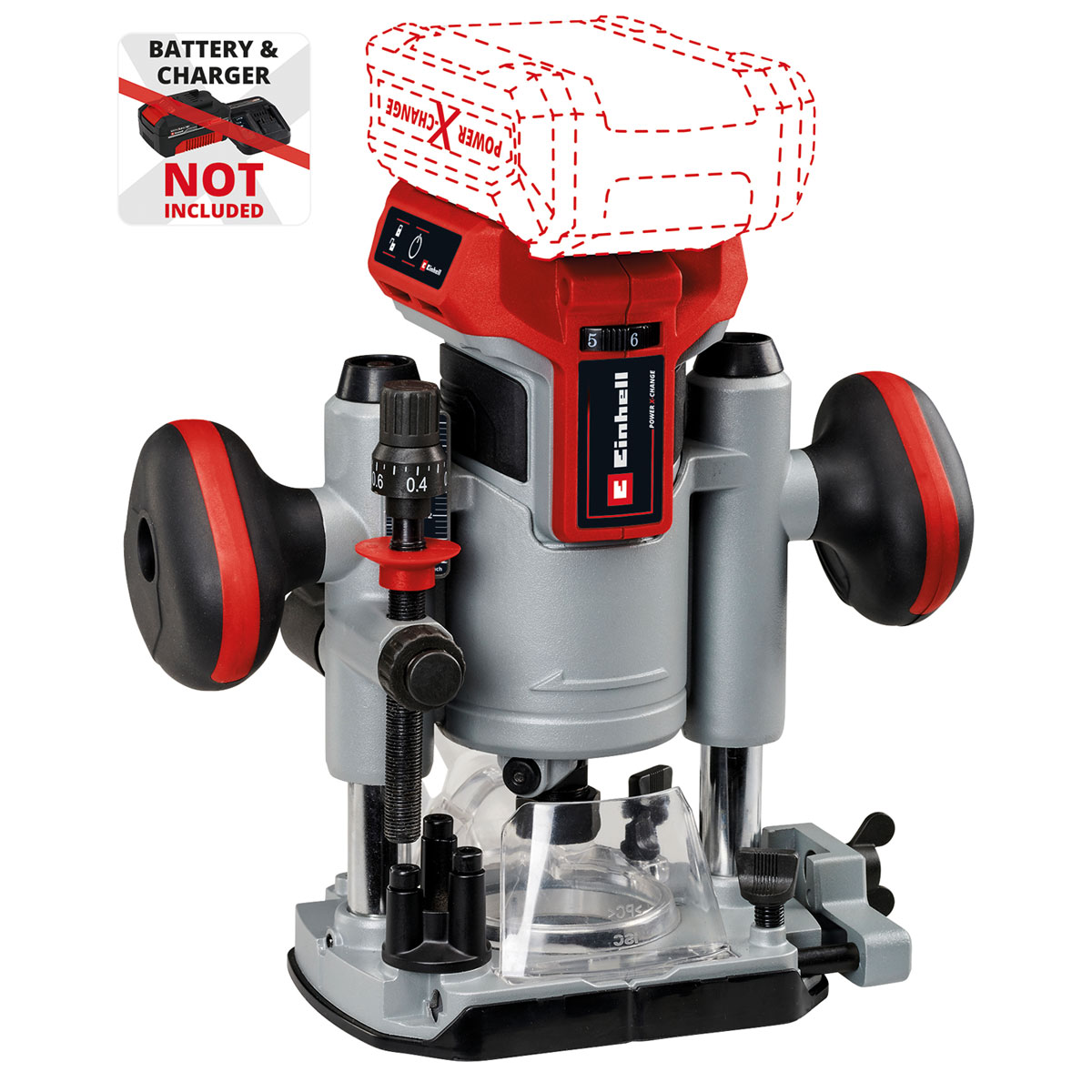 Einhell  Akku-Oberfräse TP-RO 18 Li BL - Solo Bild 1