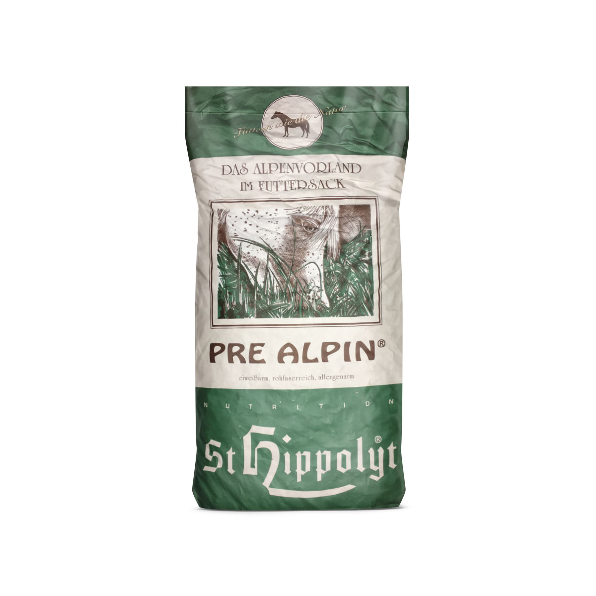St. Hippolyt Pferdefutter Pre Alpin Wiesencobs 25 kg