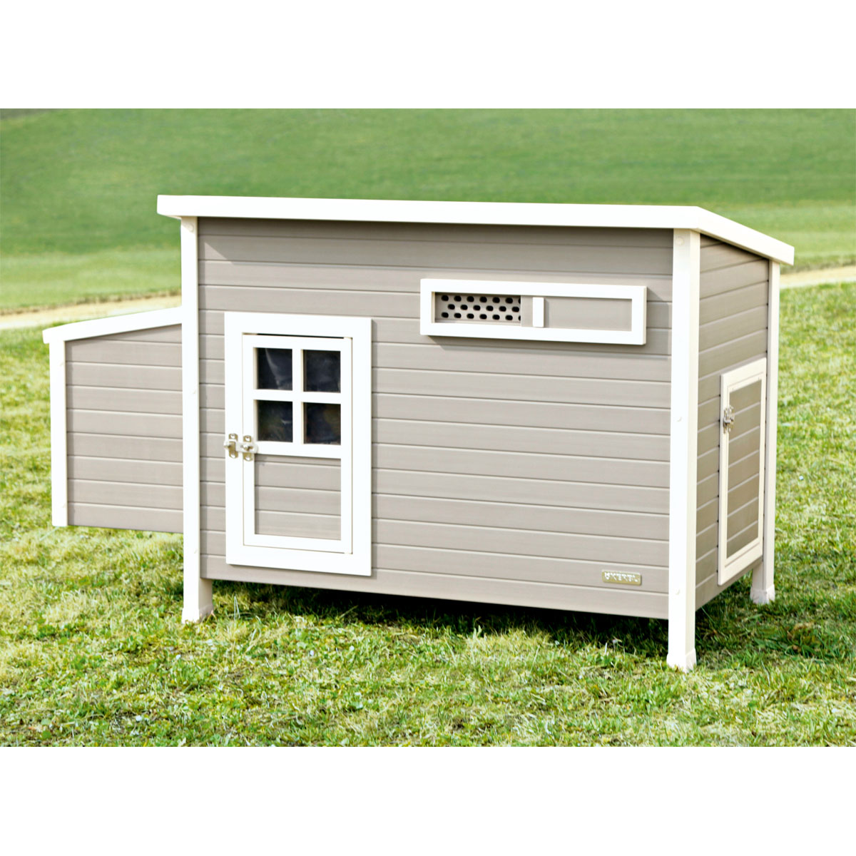 Kunststoffstall Barney 137 x 73 x 83 cm Bild 1