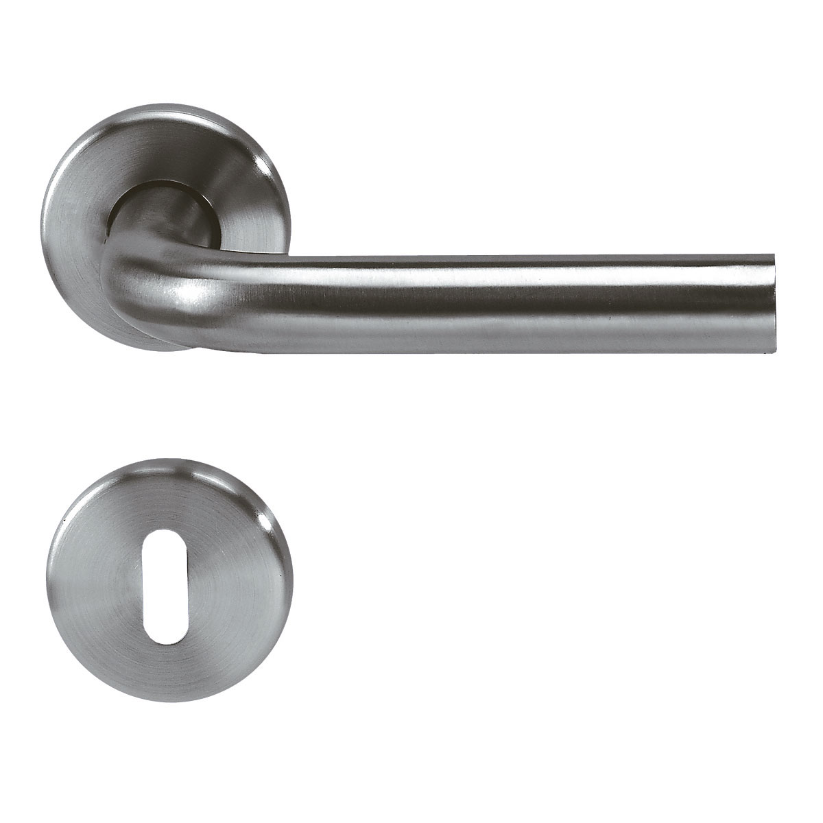 Alpertec Rosettengarnitur Tim-R Edelstahl