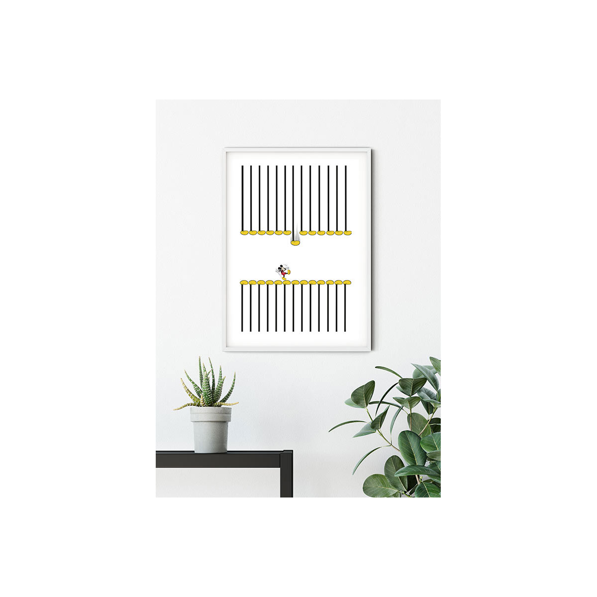 Komar  Wandbild Mickey Mouse Footlines 30x40 cm Bild 4