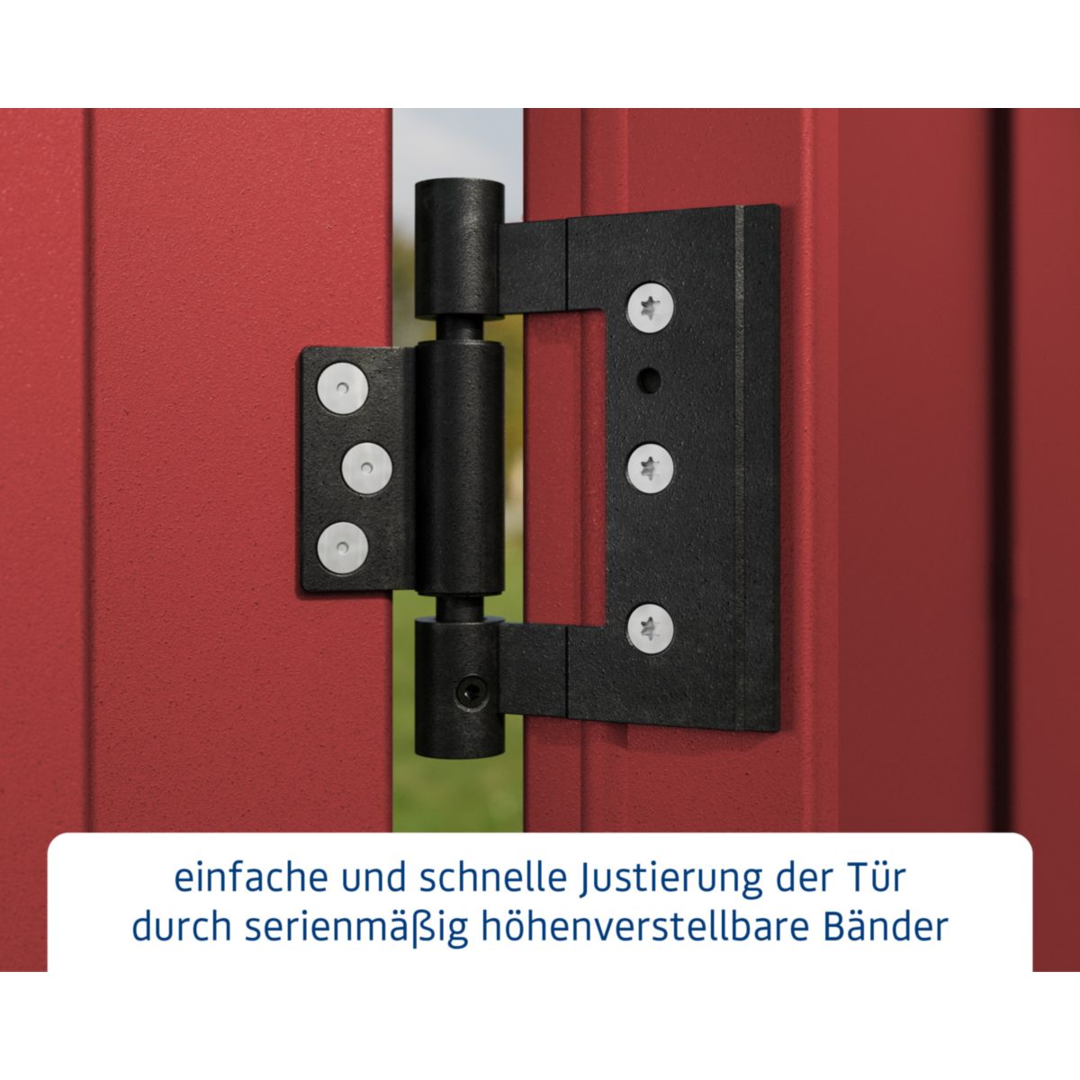 EcoStar  Gerätehaus Trend-PTyp 2RAL3004 1 flg Bild 5